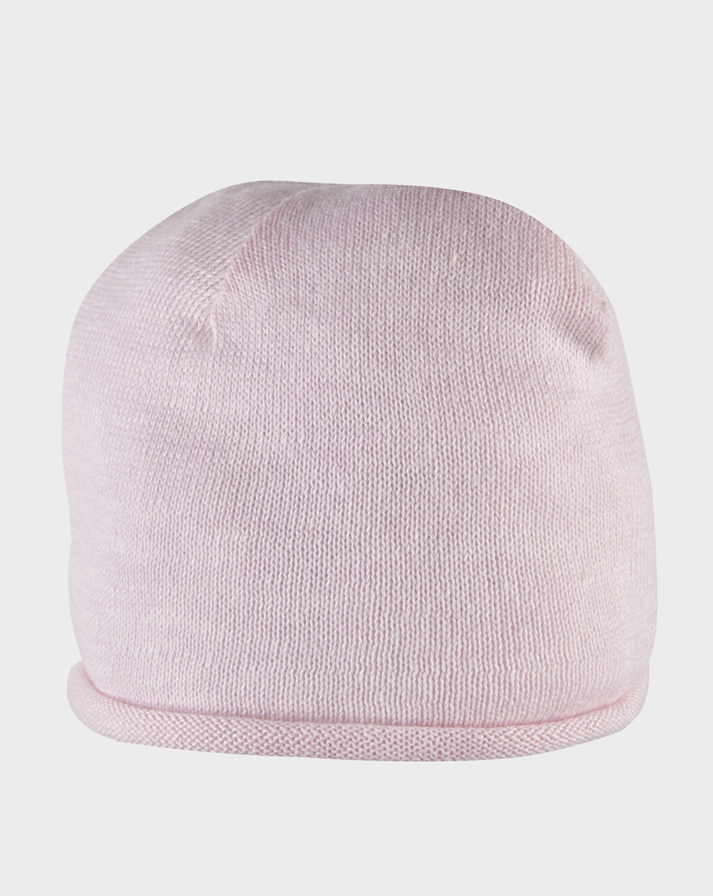 βρεφικό σκουφάκι μάλλινο ροζ για κορίτσι - Prénatal