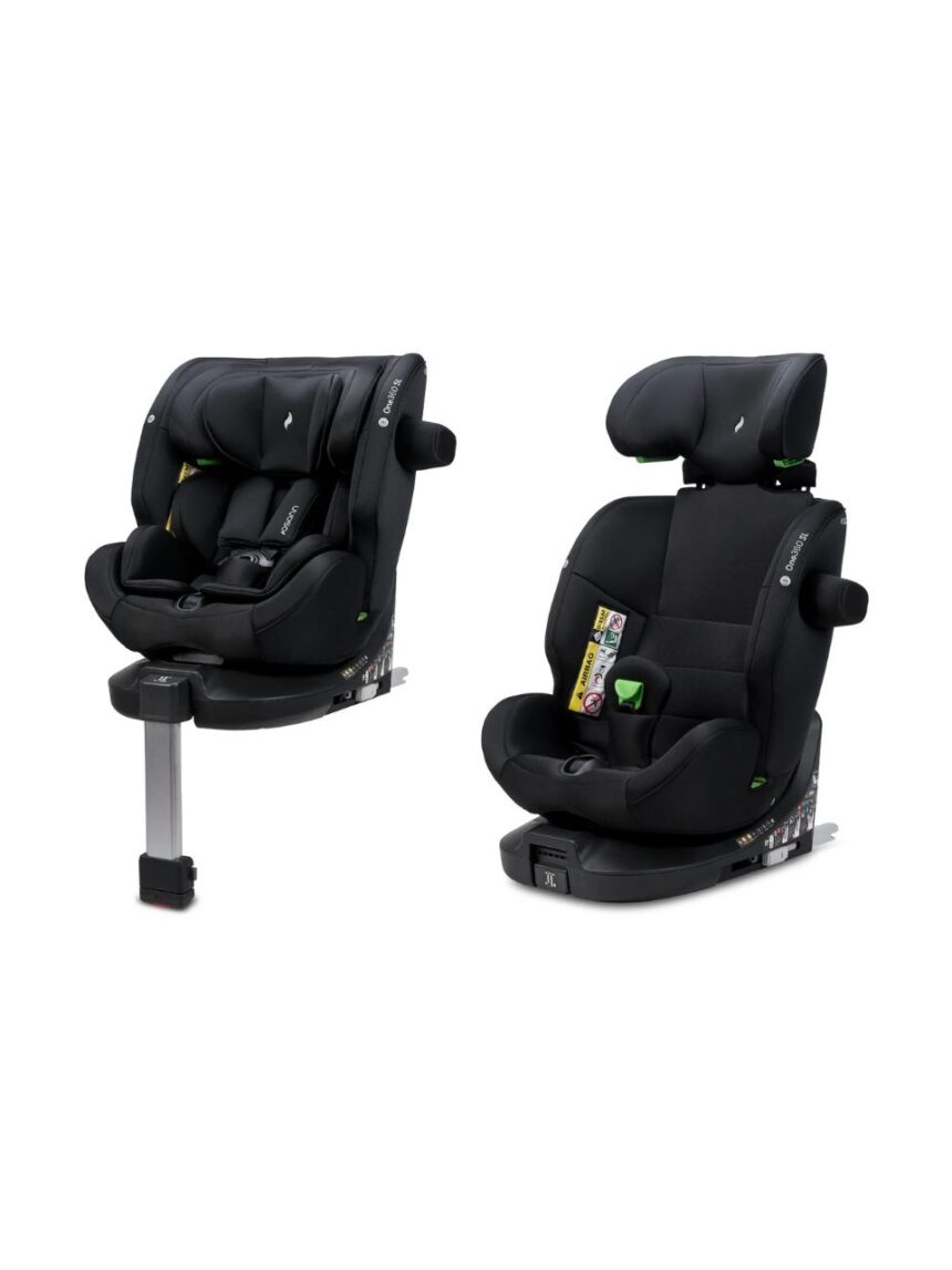 Osann κάθισμα αυτοκινήτου one sl 360° i-size (40-150cm) all black 108327243 - Osann