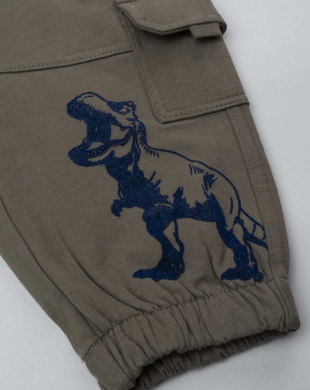 παιδικό παντελόνι φόρμας cargo χακί jurassic world για αγόρι - Prénatal