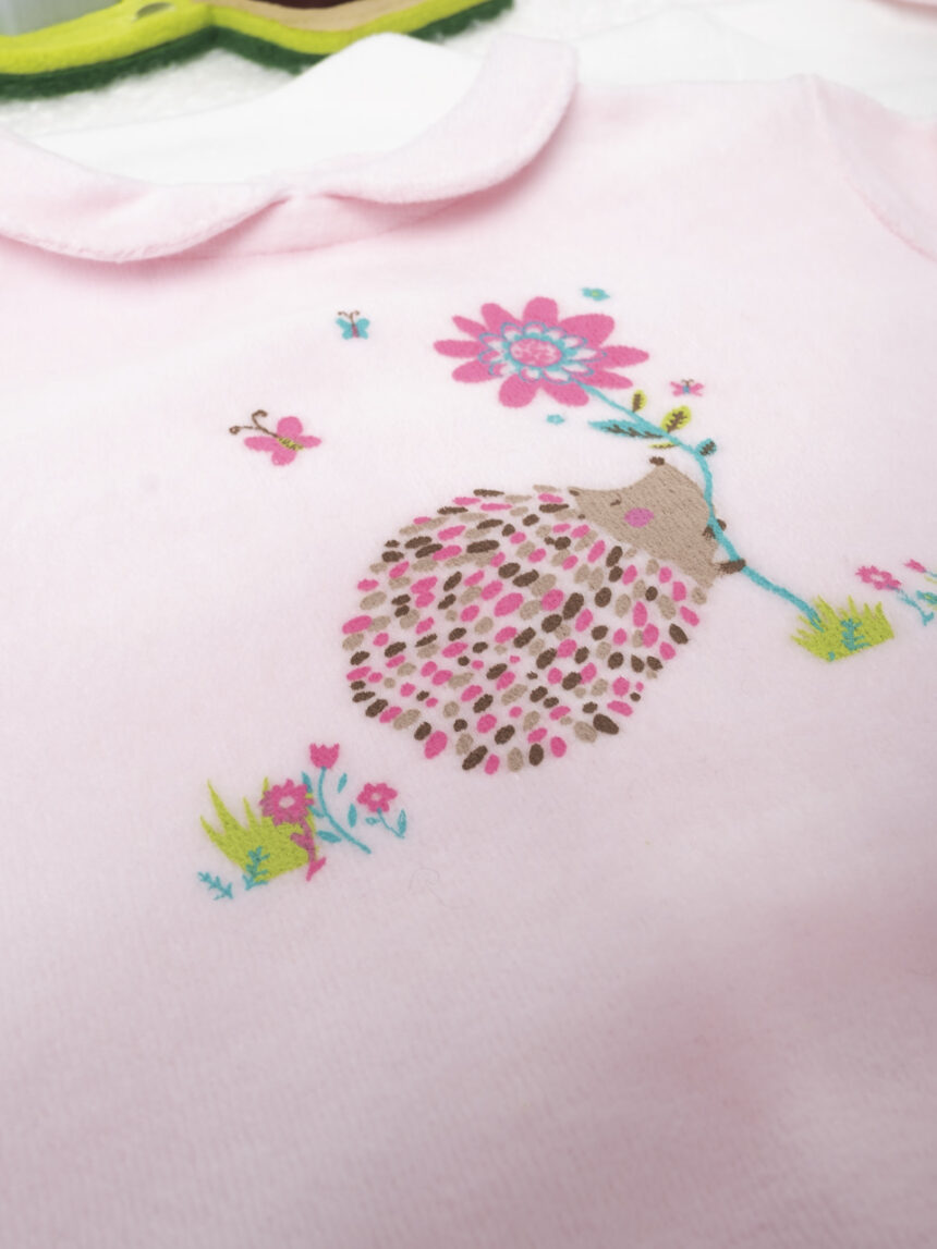 βρεφικά σετάκια σενίλ πακέτο x2 home για κορίτσι - Prénatal