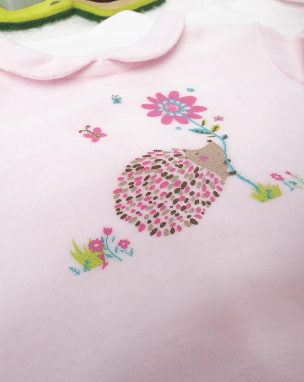 βρεφικά σετάκια σενίλ πακέτο x2 home για κορίτσι - Prénatal