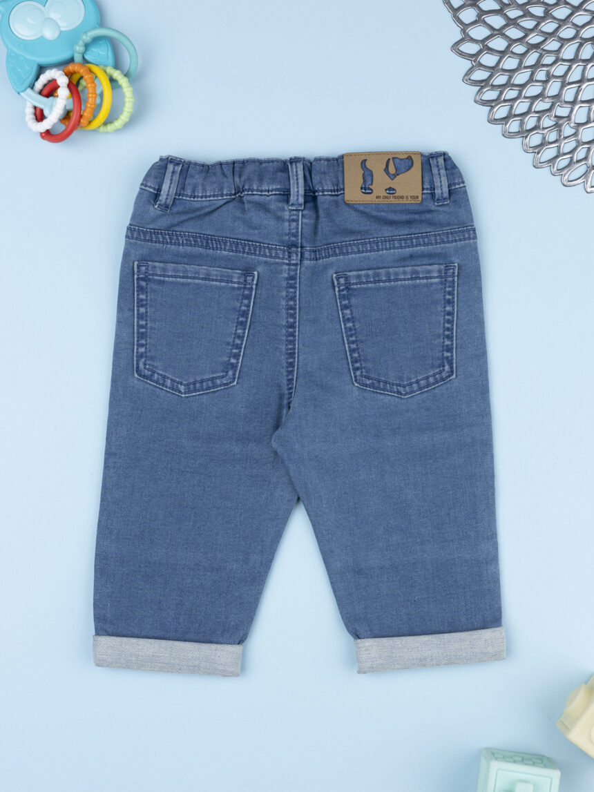 βρεφικό τζιν παντελόνι little friends για αγόρι - Prénatal