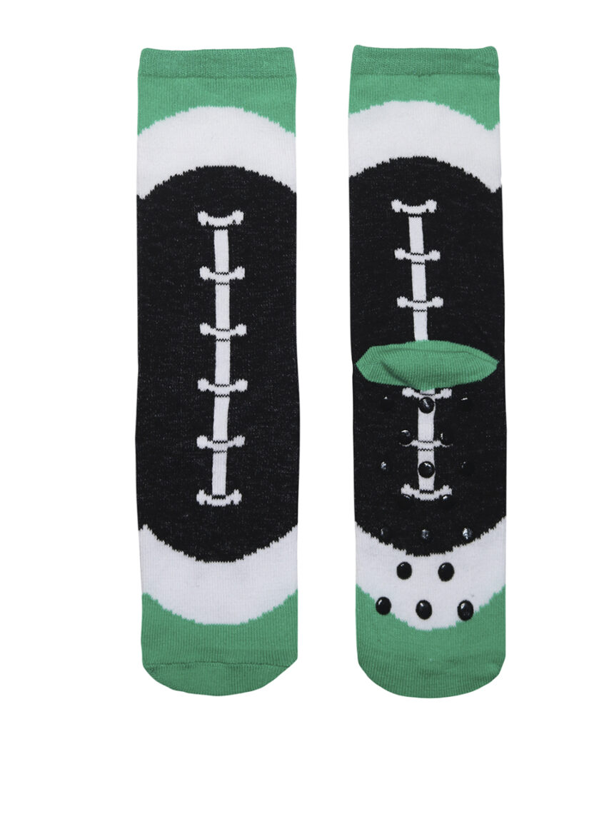 παιδικές αντιολισθητικές κάλτσες rugby για αγόρι - Prénatal