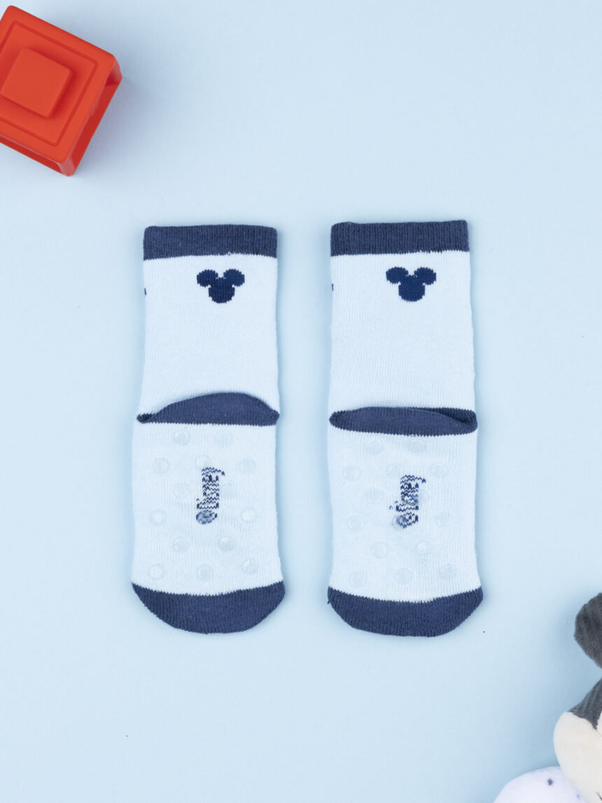 βρεφικές αντιολισθητικές κάλτσες mickey για αγόρι - Prénatal