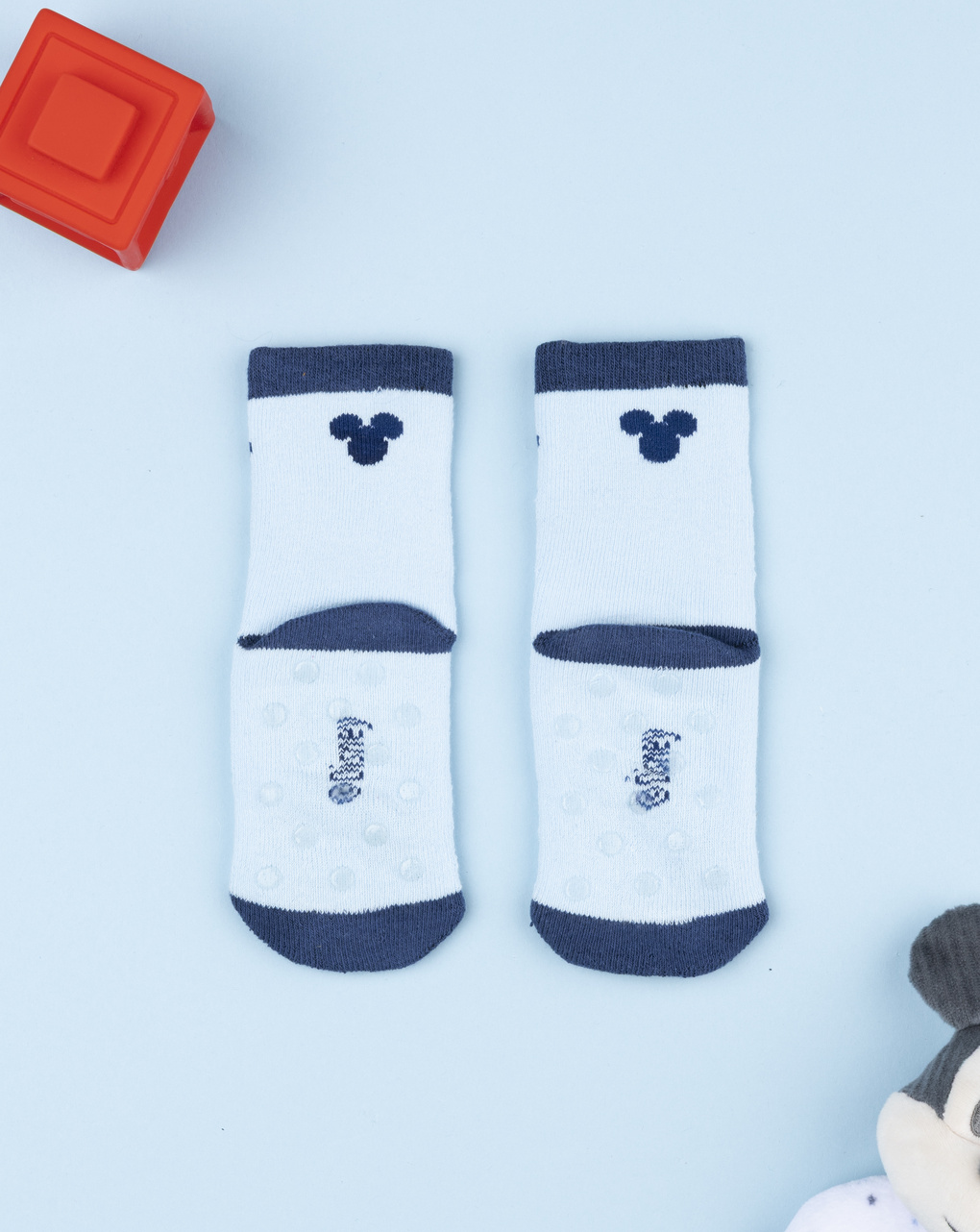 βρεφικές αντιολισθητικές κάλτσες mickey για αγόρι - Prénatal