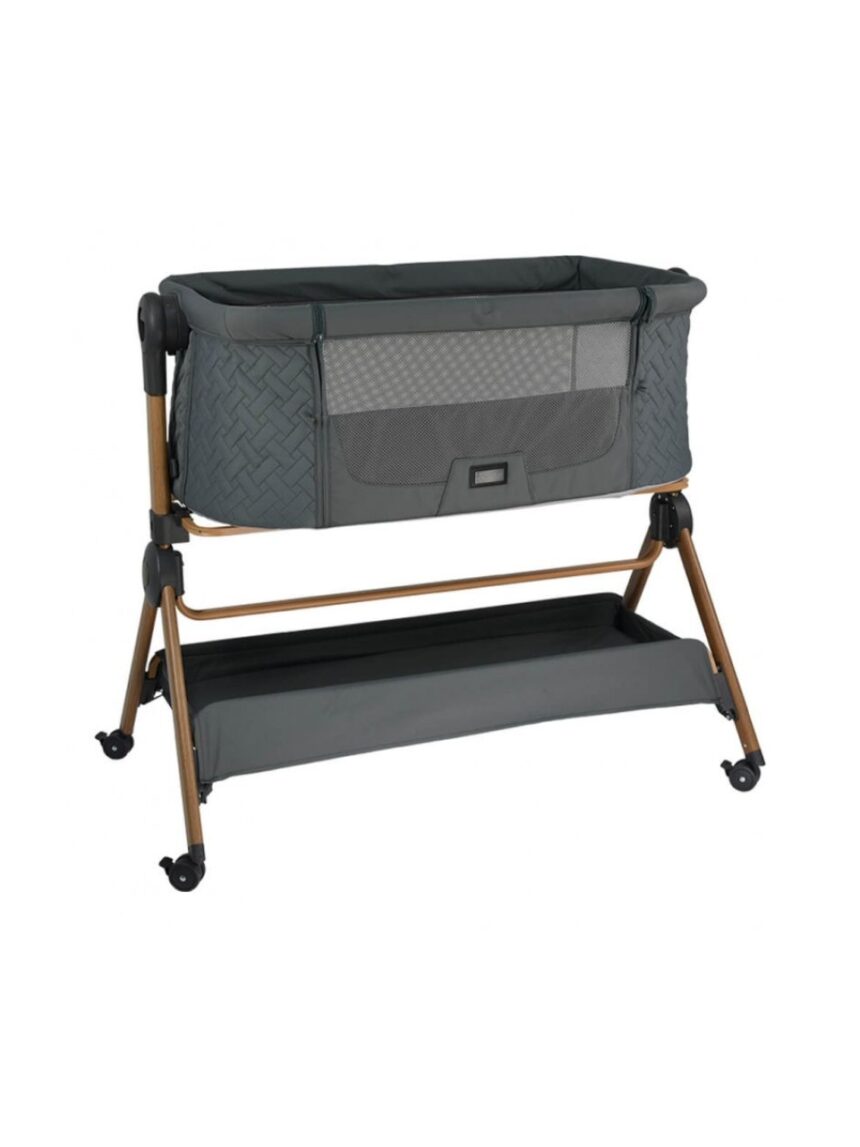 Bebe stars λίκνο-καρέκλα φαγητού serenity 2 in 1 smoked grey 846-186 - Bebe Stars