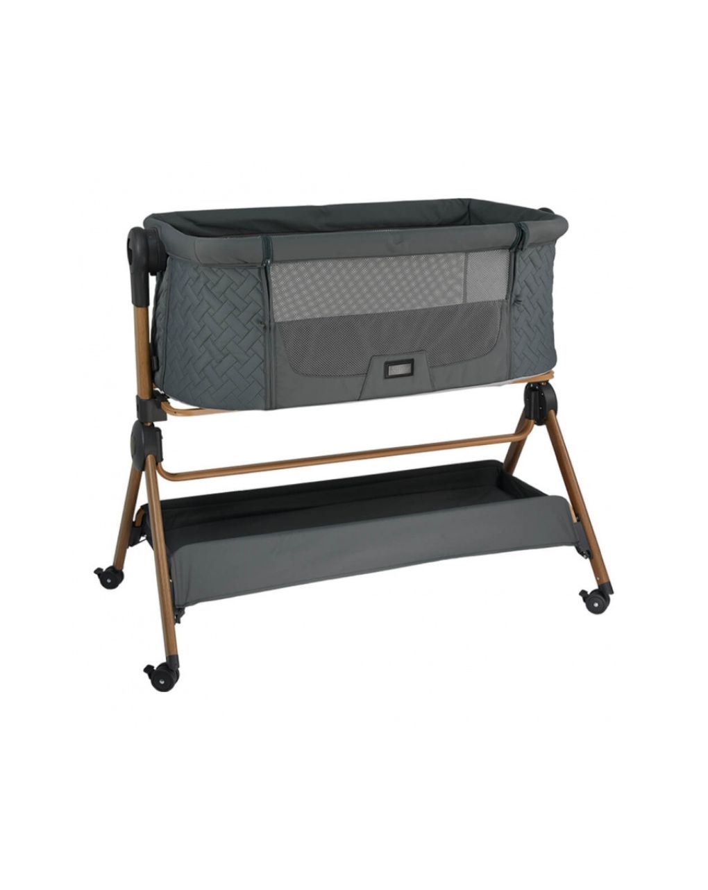 Bebe stars λίκνο-καρέκλα φαγητού serenity 2 in 1 smoked grey 846-186 - Bebe Stars