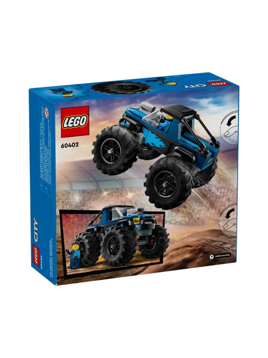 Lego city blue monster truck 60402 - Lego, Lego City