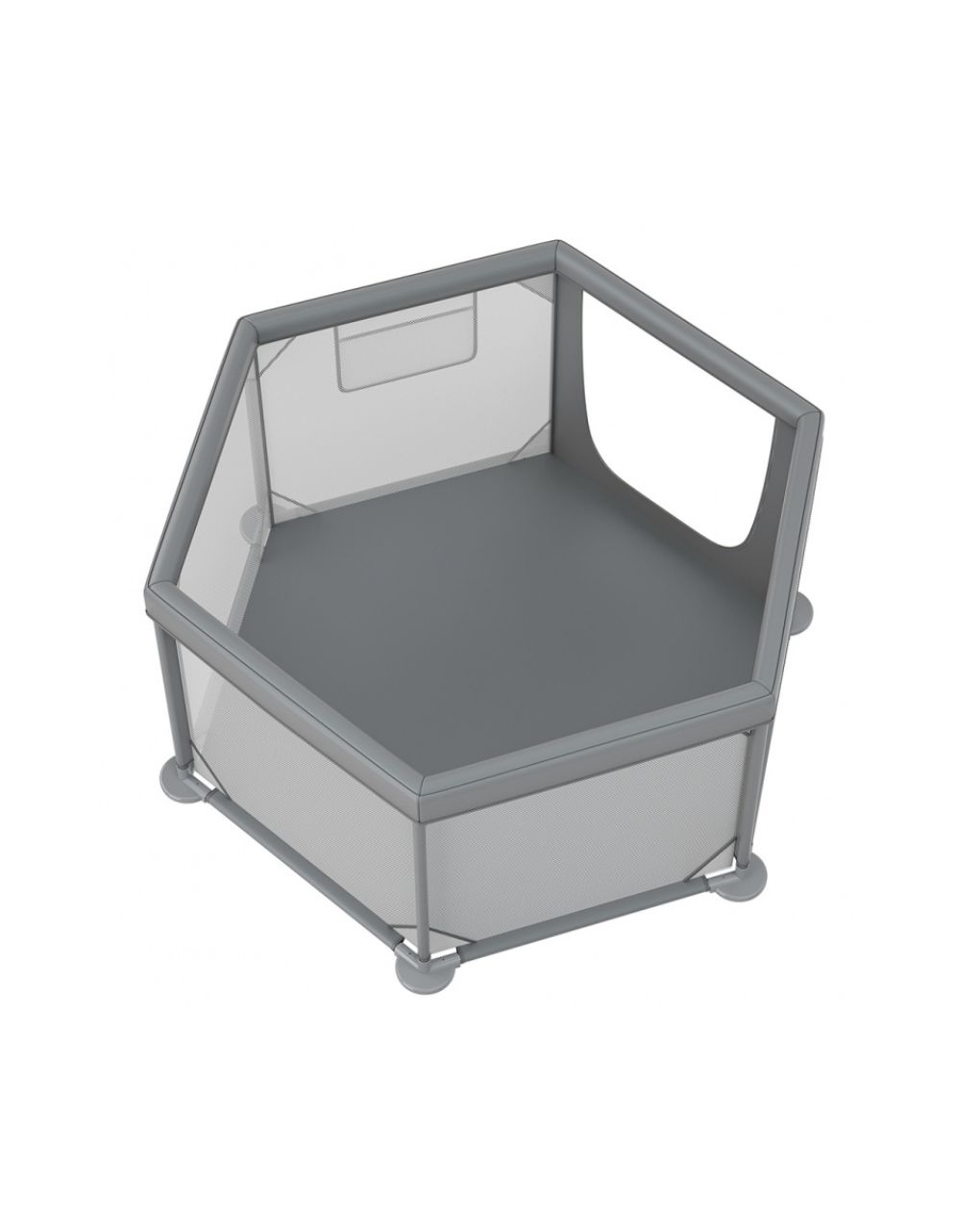 Bebe stars παρκοκρέβατο πολύγωνο nestilo grey 889-100 - Bebe Stars