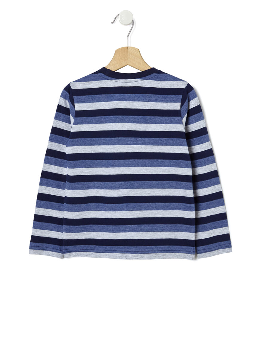 παιδική μπλούζα μπλε ριγέ για αγόρι - Prénatal