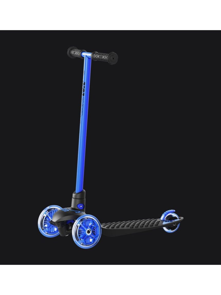 Yvolution πατίνι με 3 τροχούς neon glider led μπλε 53.100964 - Yvolution
