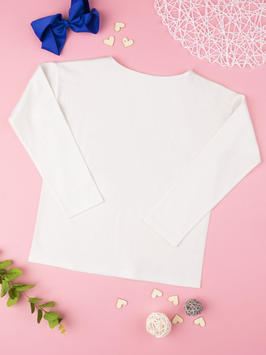 παιδική μπλούζα λευκή precious για κορίτσι - Prénatal