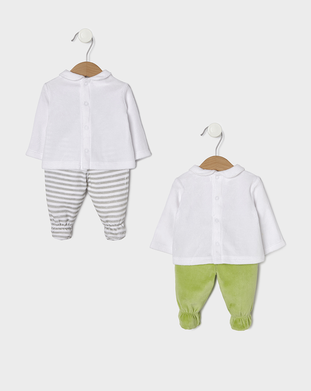 βρεφικά σετ σενίλ πακέτο x2 με ζωάκια unisex - Prénatal