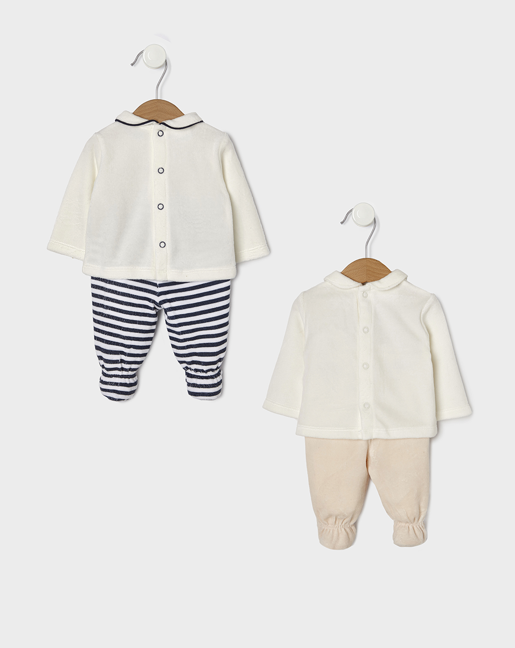 βρεφικά σετ σενίλ πακέτο x2 με ζωάκια unisex - Prénatal