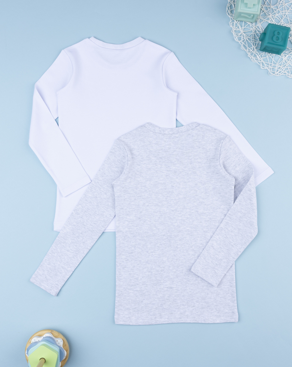 παιδικά φανελάκια λευκό/γκρι game για αγόρι - Prénatal