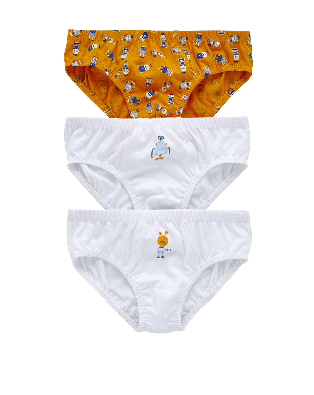 παιδικά σλιπ πακέτο x3 με ρομπότ για αγόρι