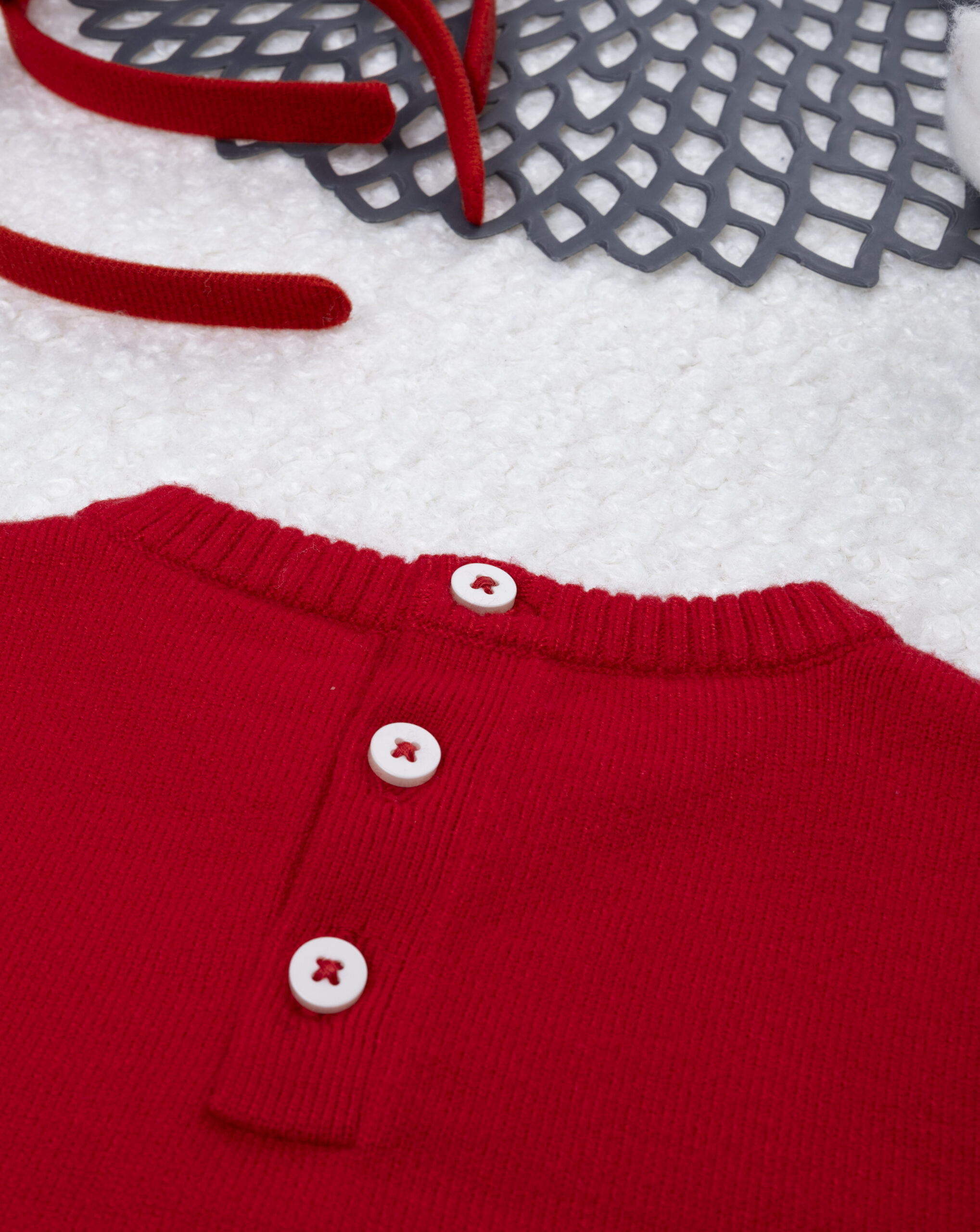 βρεφικό χριστουγεννιάτικο πουλόβερ κόκκινο mickey για αγόρι - Prénatal