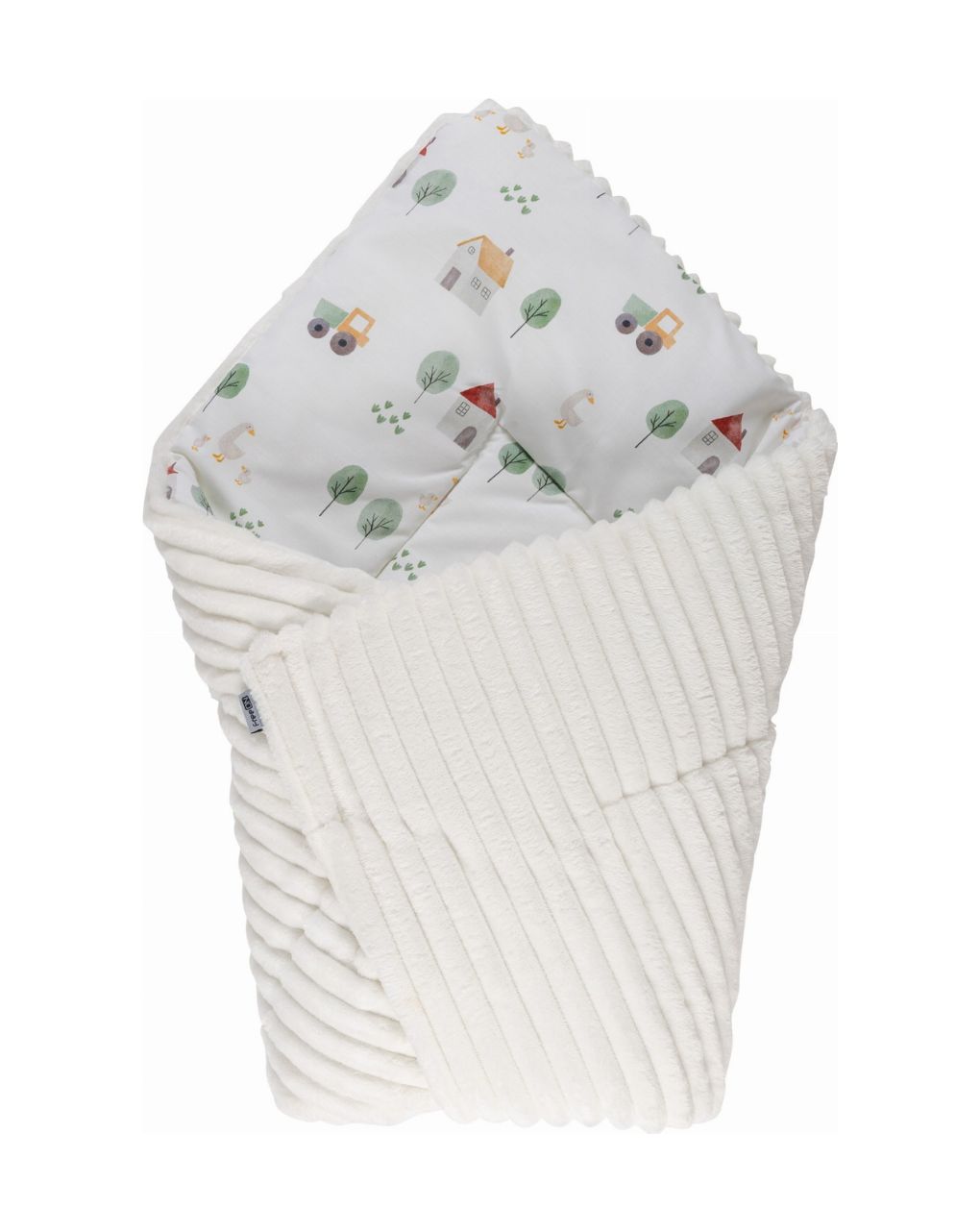 Bubaba κουβέρτα και κάλυμμα μεταφοράς farm white 84126