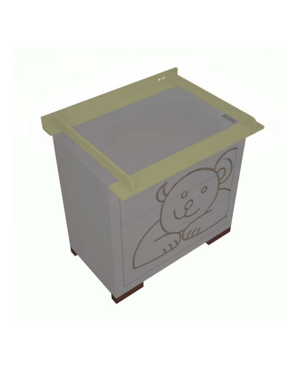 Casababy προέκταση λάκας για σιφινιέρες casababy olive 590343 - CASABABY