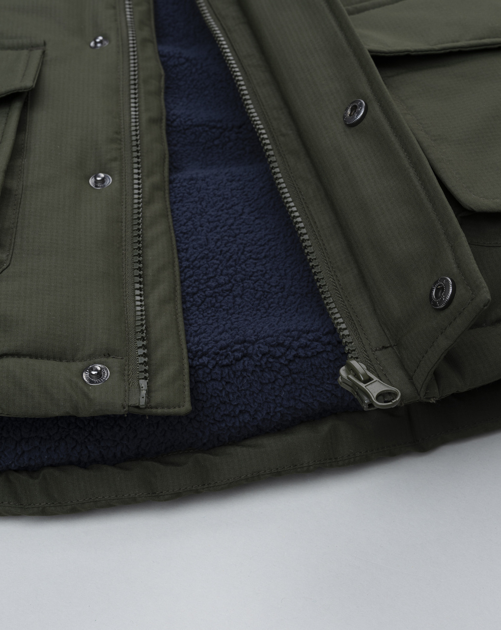 παιδικό μπουφάν χακί για αγόρι - Prénatal