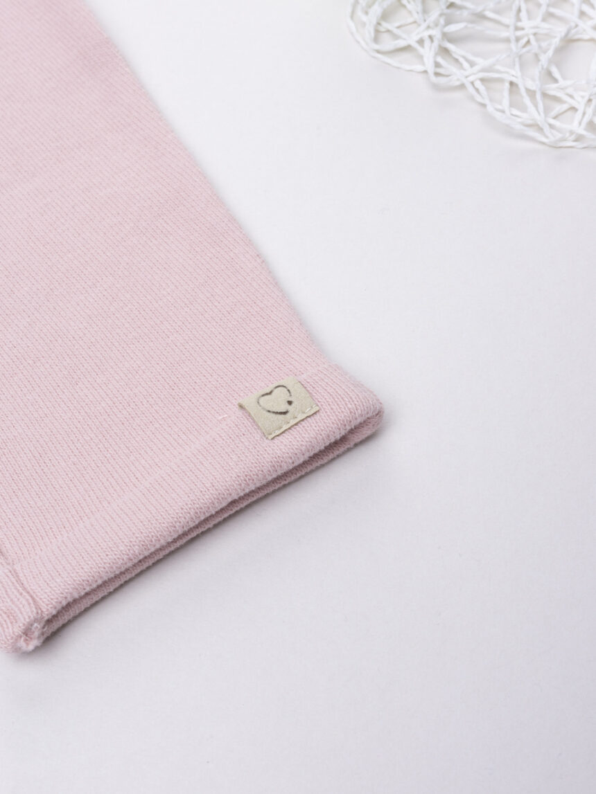 βρεφικό παντελόνι φόρμας ροζ με τσέπες για κορίτσι - Prénatal