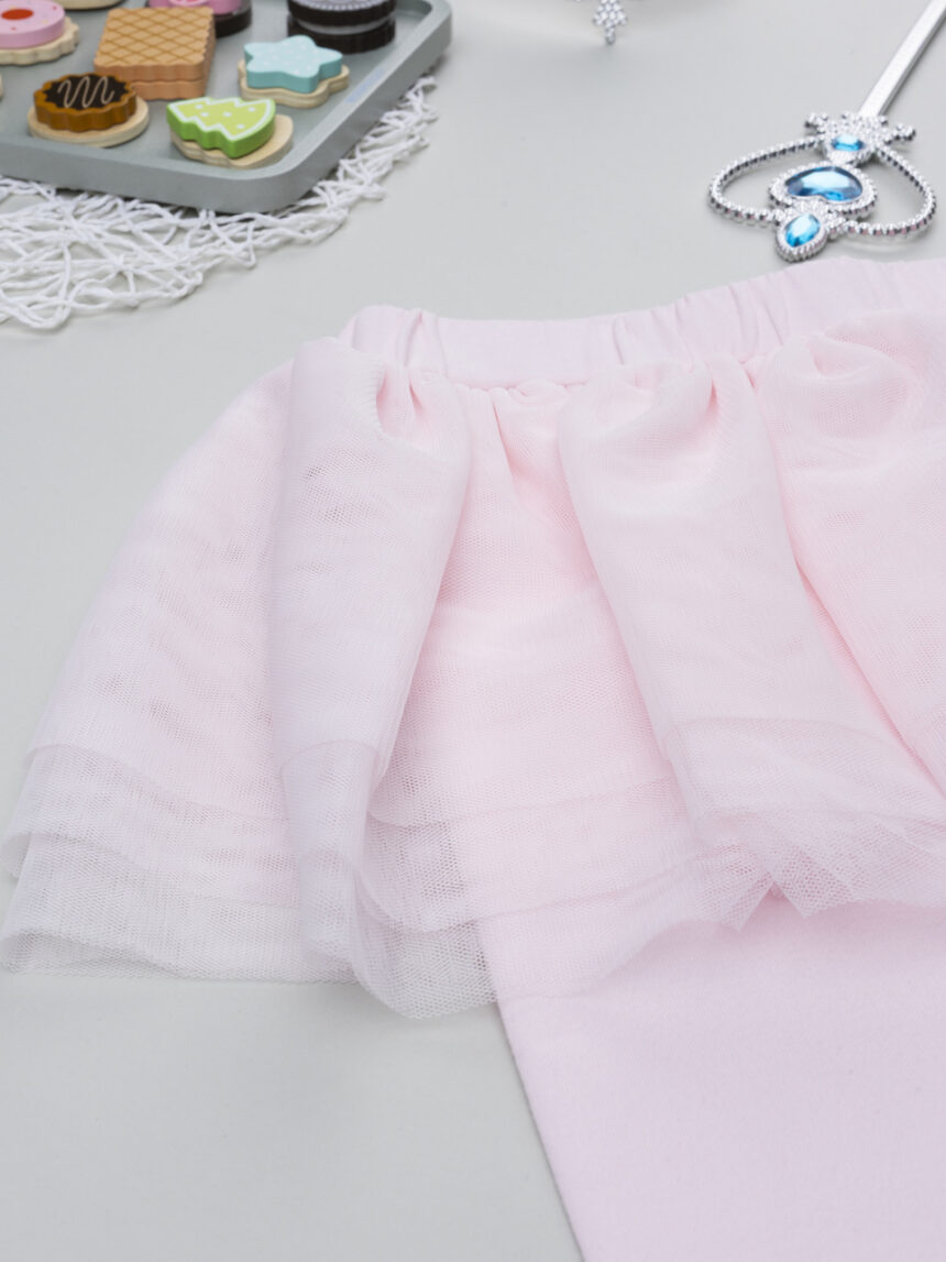 βρεφικό κολάν με φούστα ροζ για κορίτσι - Prénatal