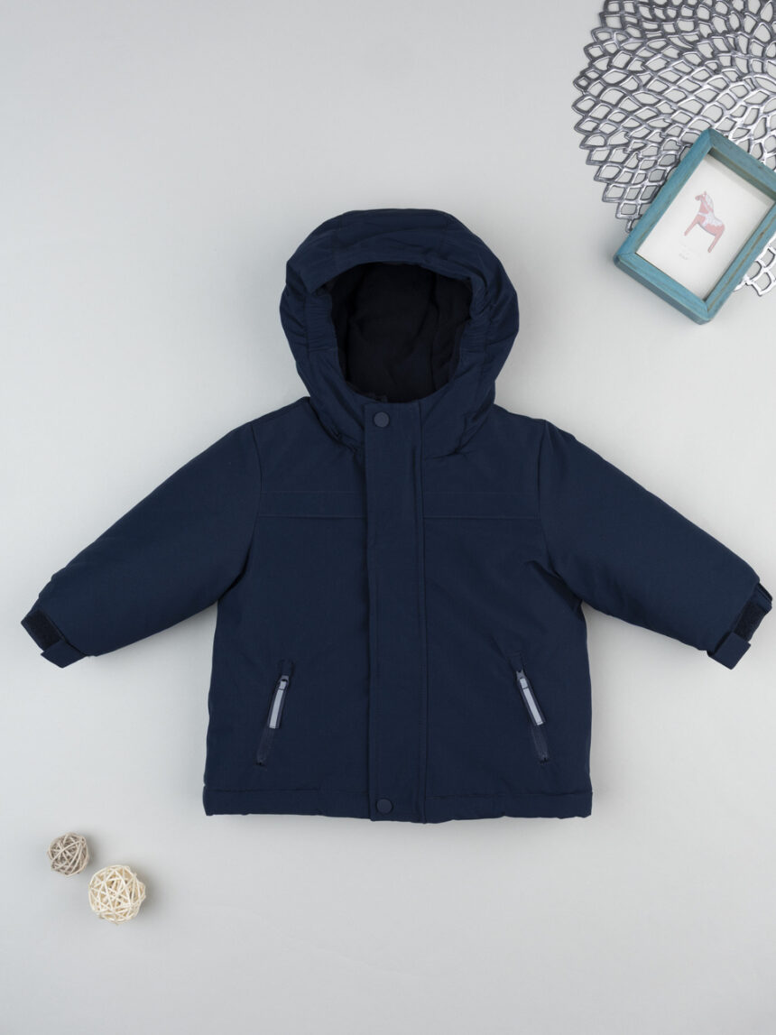βρεφικό μπουφάν μπλε για αγόρι - Prénatal