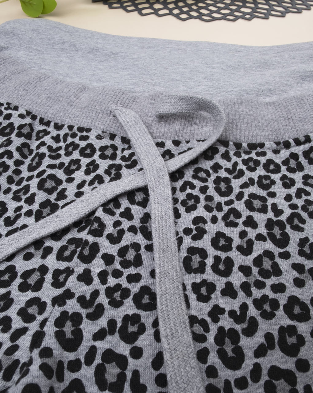 γυναικείο παντελόνι φούτερ εγκυμοσύνης animal print - Prénatal