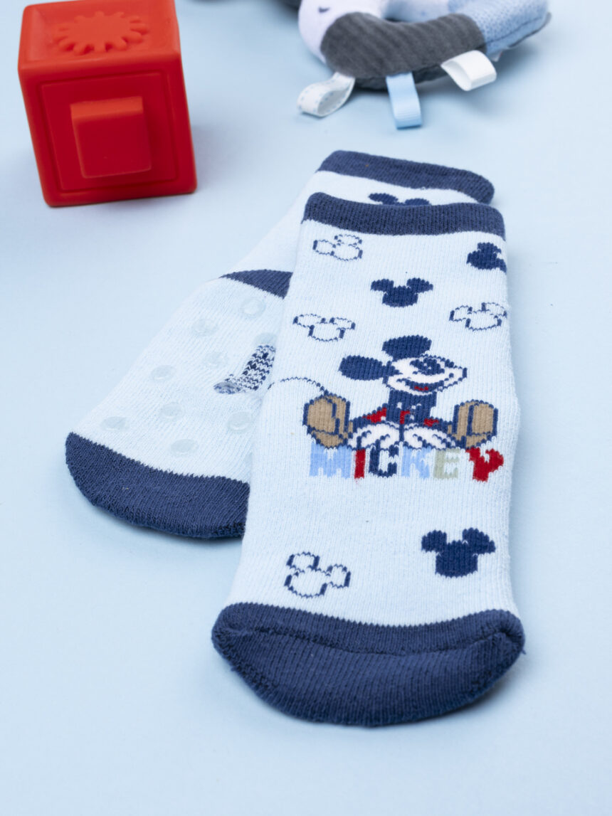 βρεφικές αντιολισθητικές κάλτσες mickey για αγόρι - Prénatal