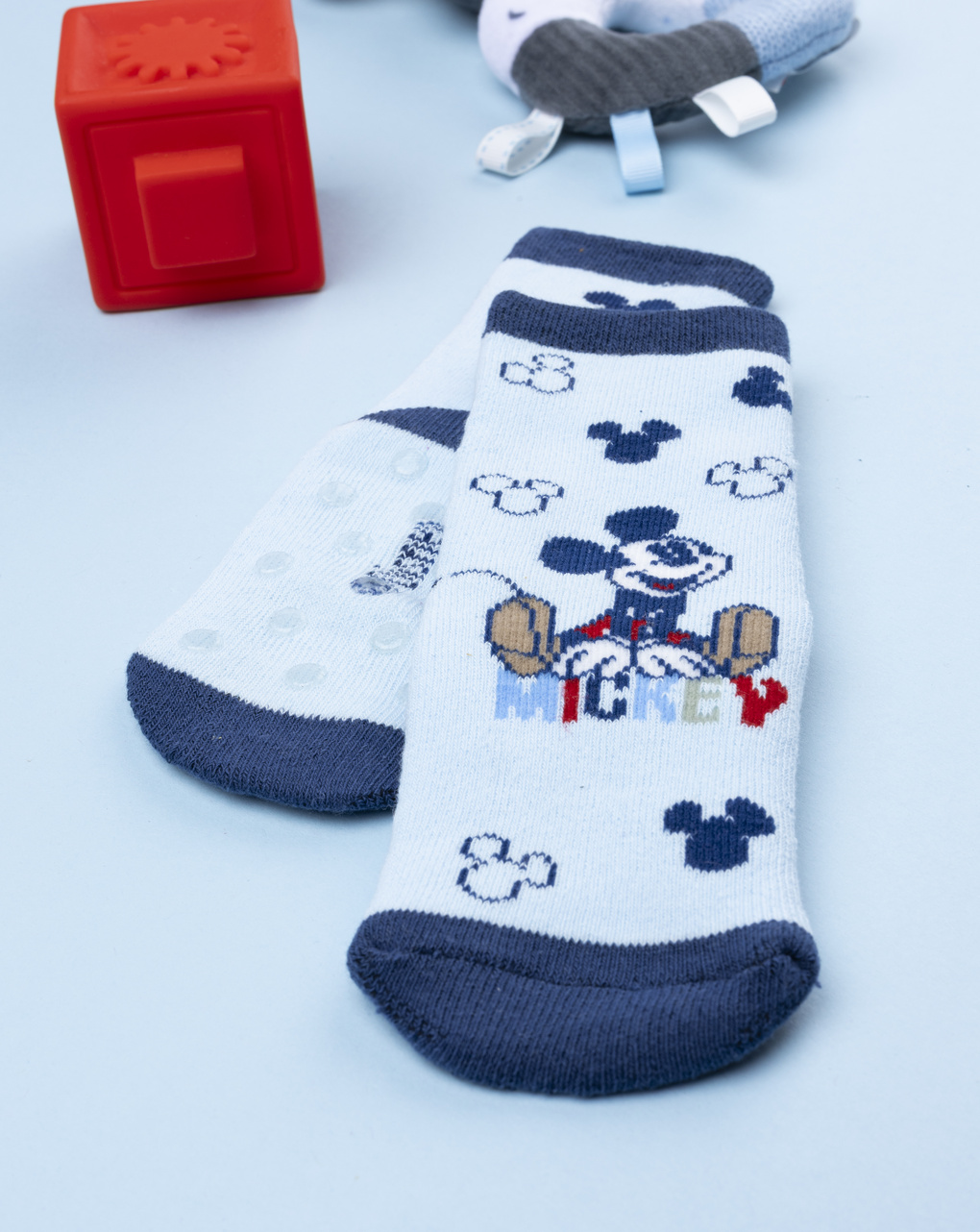 βρεφικές αντιολισθητικές κάλτσες mickey για αγόρι - Prénatal