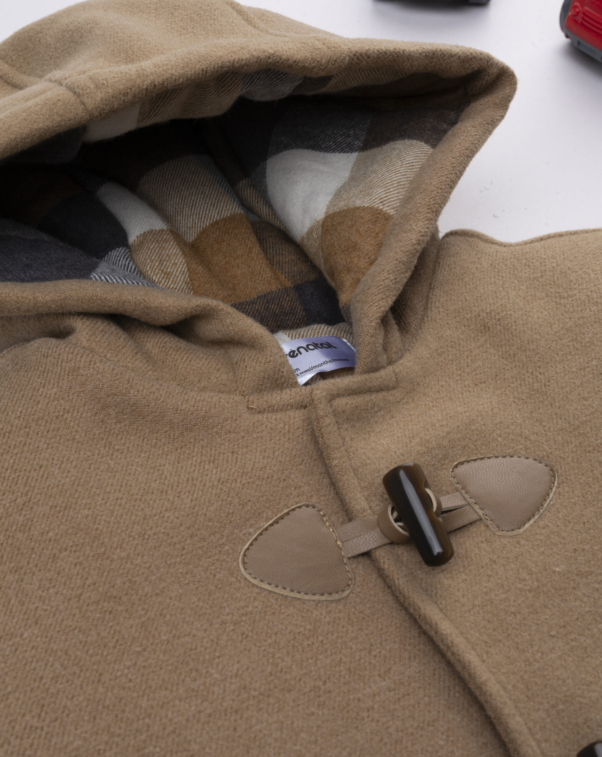 βρεφικό παλτό montgomery καφέ για αγόρι - Prénatal