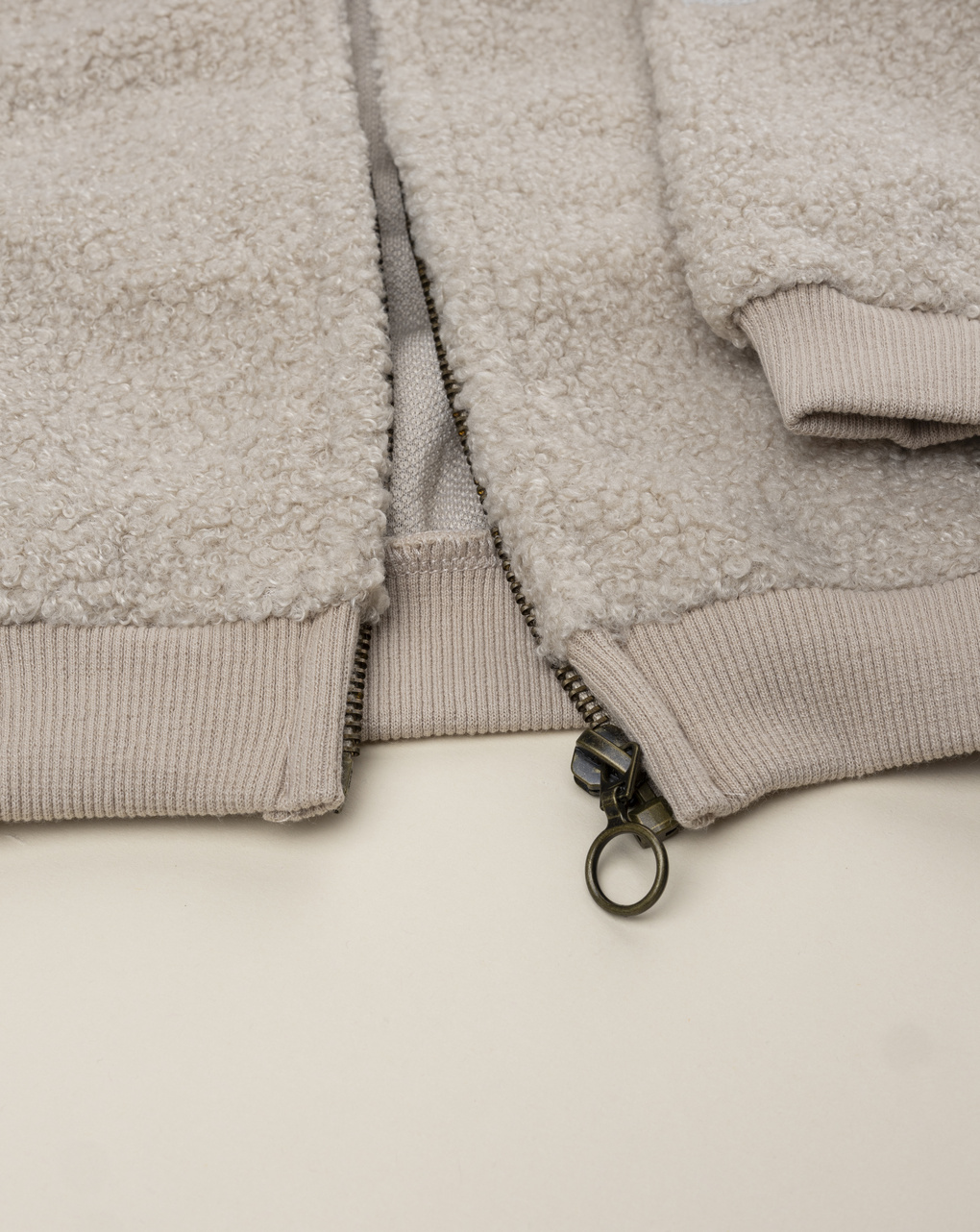 βρεφική ζακέτα μπουκλέ με αρκουδάκι για αγόρι - Prénatal