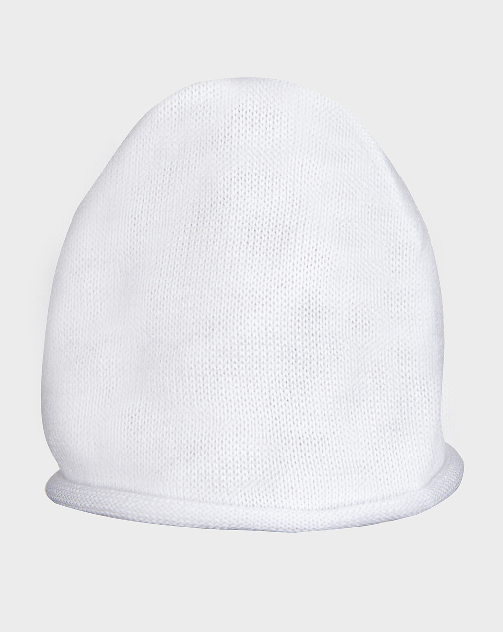 βρεφικό σκουφάκι βαμβακερό λευκό unisex