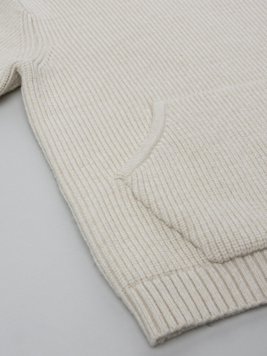 παιδική μπλούζα πλεκτή μπεζ για αγόρι - Prénatal