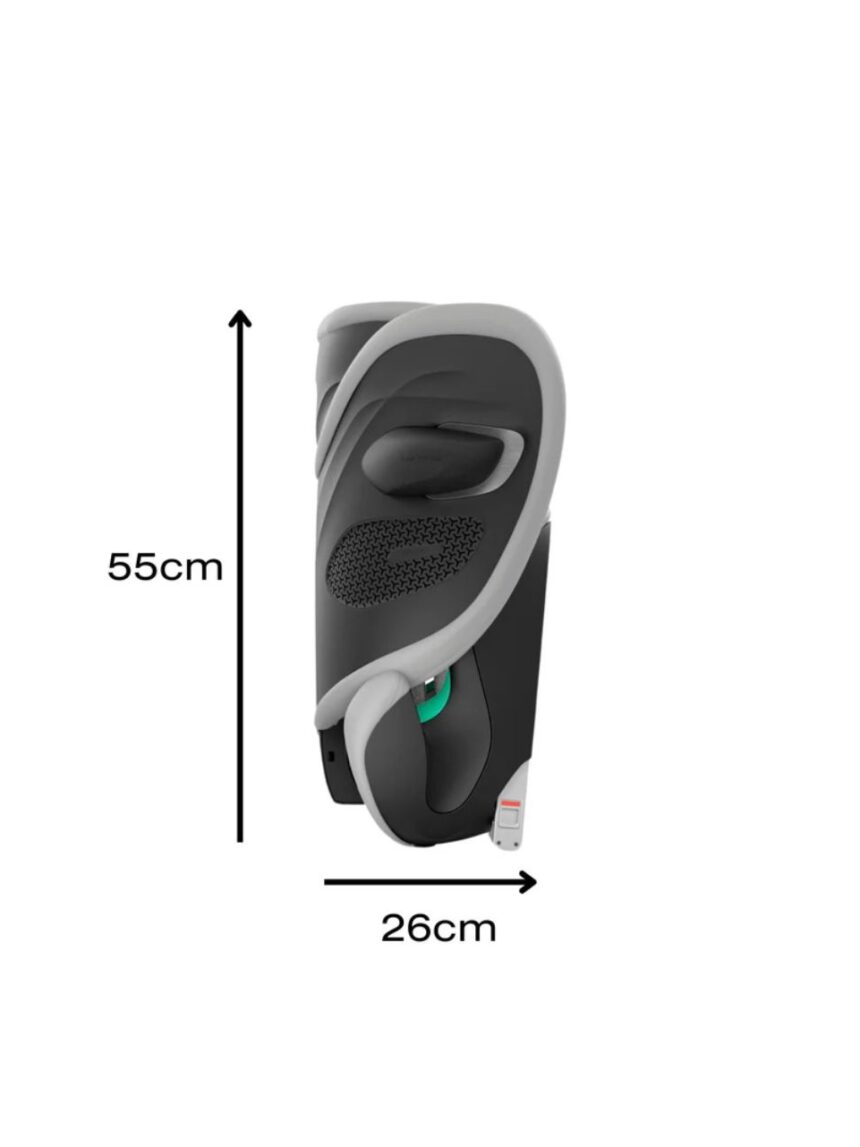 Cybex κάθισμα αυτοκινήτου solution g2 i-fix plus (100-150cm) stone grey - Cybex