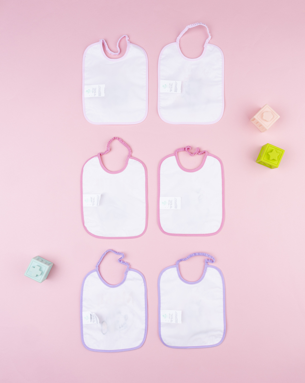 βρεφικές σαλιάρες πακέτο x6 marie για κορίτσι - Prénatal