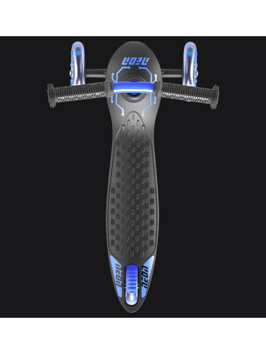 Yvolution πατίνι με 3 τροχούς neon glider led μπλε 53.100964 - Yvolution