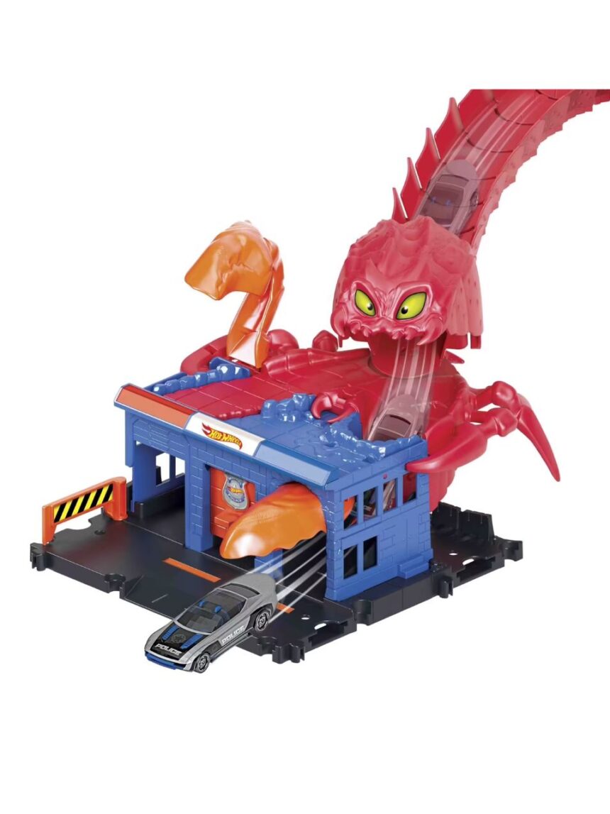 Mattel hot wheels πίστες city με θηρία hdr29 (σχέδια) - Hot wheels