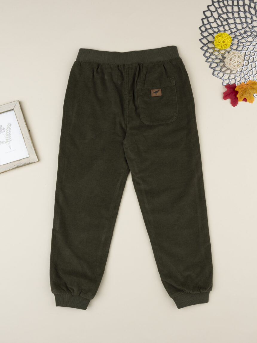 παιδικό παντελόνι χακί dino για αγόρι - Prénatal