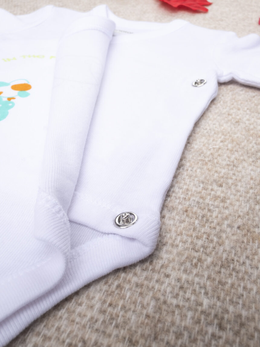 βρεφικά κορμάκια πακέτο x5 με ζωάκια για αγόρι - Prénatal