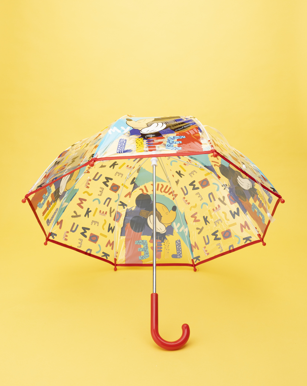 παιδική ομπρέλα διαφανής mickey για αγόρι - Prénatal