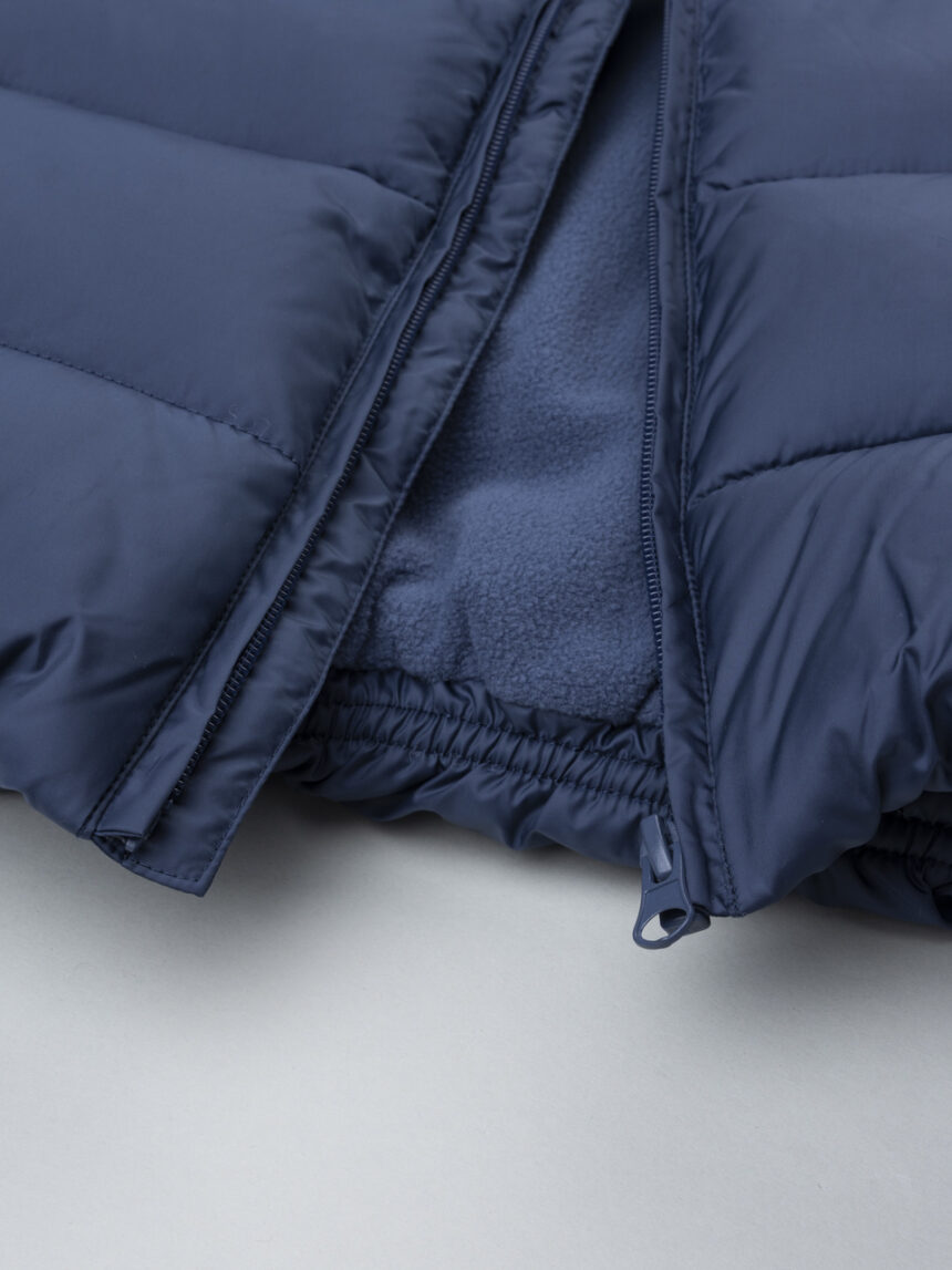 βρεφικό μπουφάν puffer μπλε για αγόρι - Prénatal