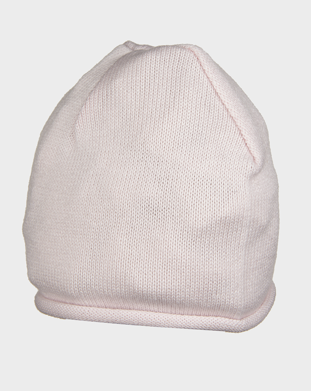 βρεφικό σκουφάκι βαμβακερό ροζ για κορίτσι