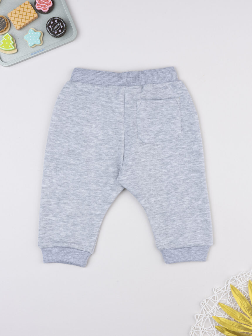 βρεφικό παντελόνι φόρμας γκρι για αγόρι - Prénatal