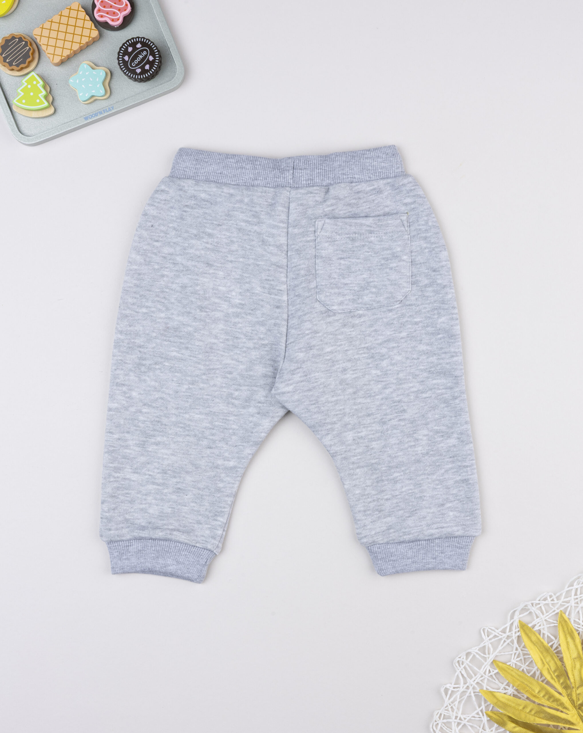 βρεφικό παντελόνι φόρμας γκρι για αγόρι - Prénatal