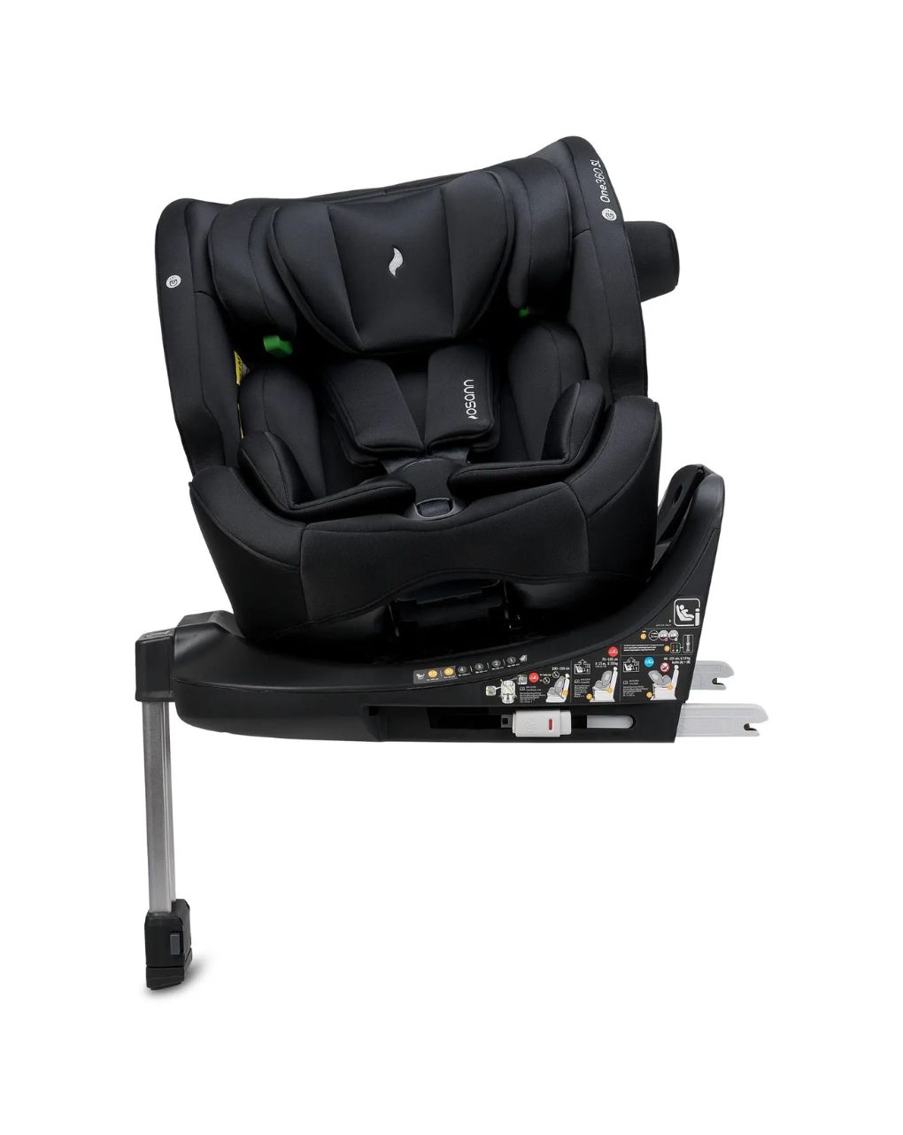 Osann κάθισμα αυτοκινήτου one sl 360° i-size (40-150cm) all black 108327243 - Osann
