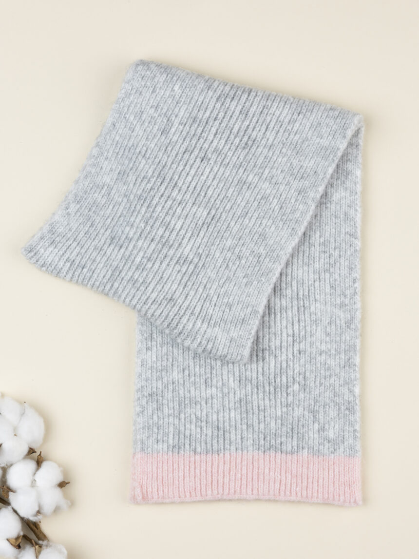 παιδικό κασκόλ γκρι minnie για κορίτσι - Prénatal