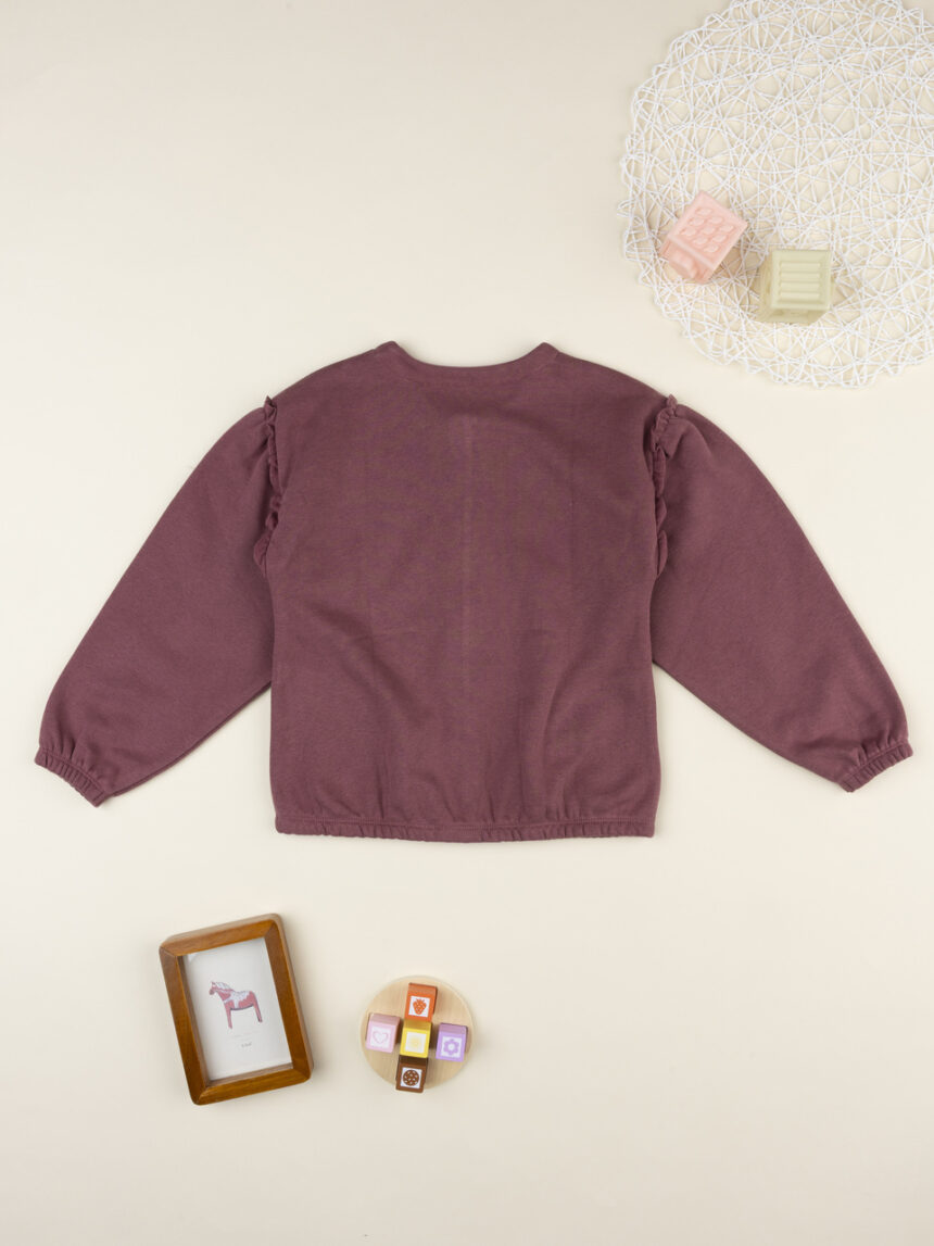 παιδική ζακέτα φούτερ σάπιο μήλο love για κορίτσι - Prénatal