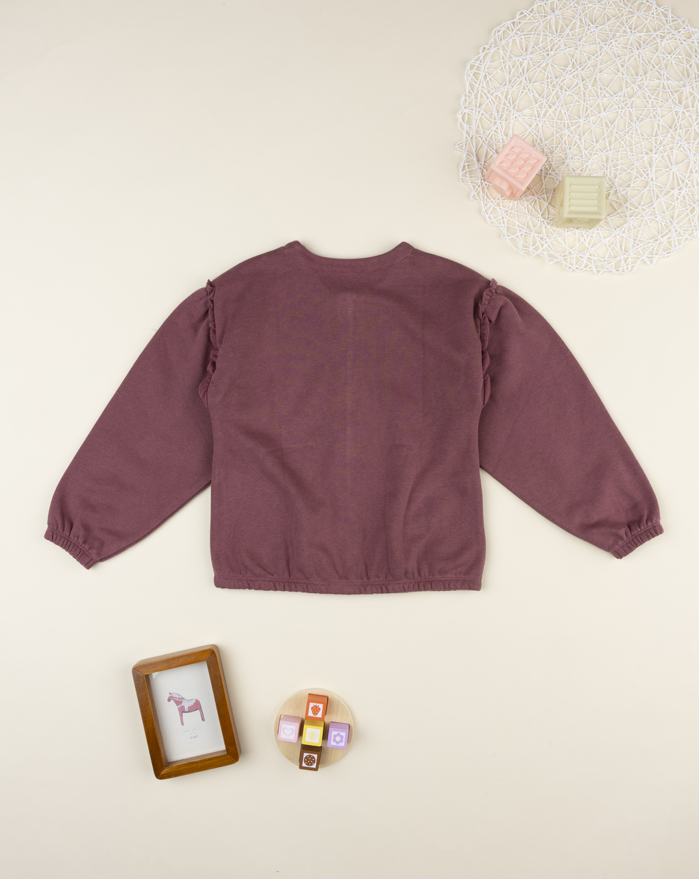 παιδική ζακέτα φούτερ σάπιο μήλο love για κορίτσι - Prénatal