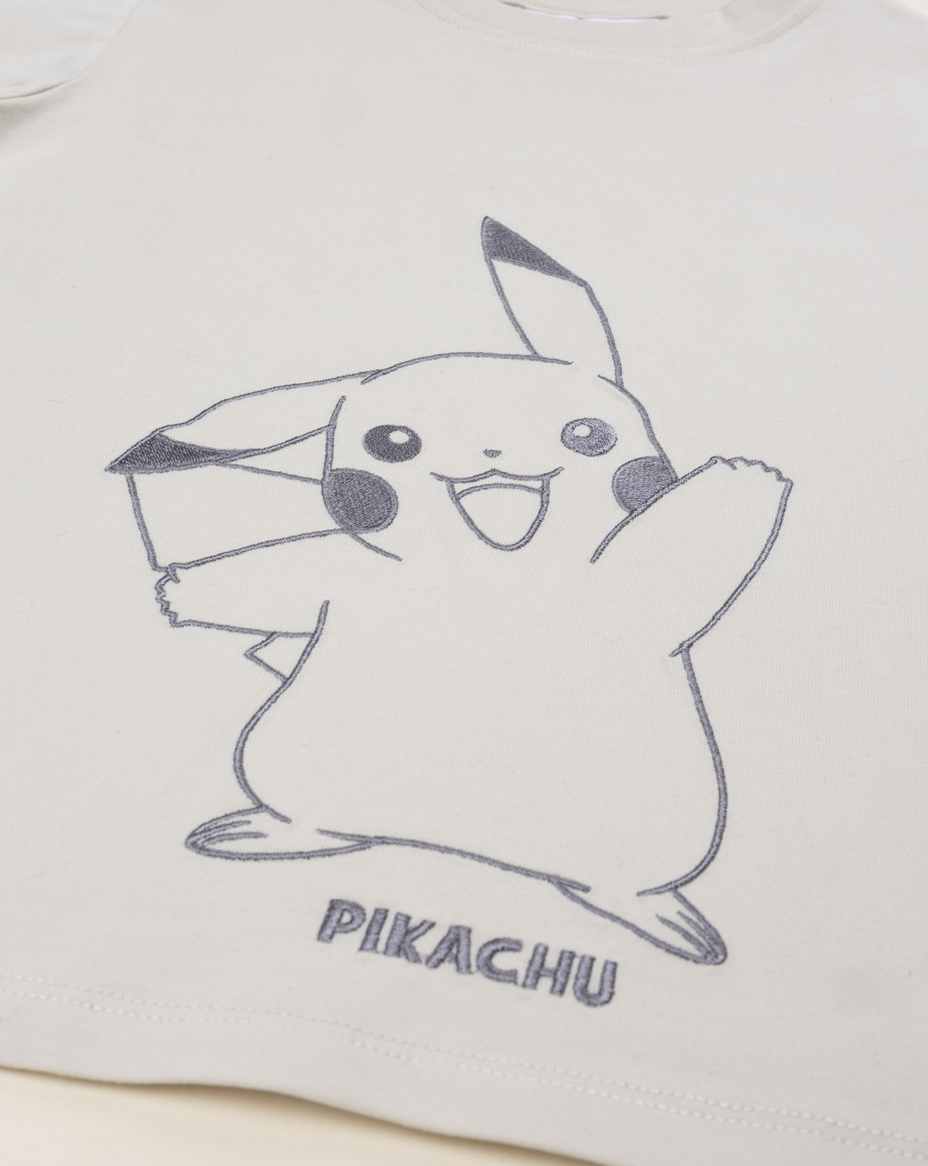 παιδική μπλούζα μπεζ pikachu για αγόρι - Prénatal